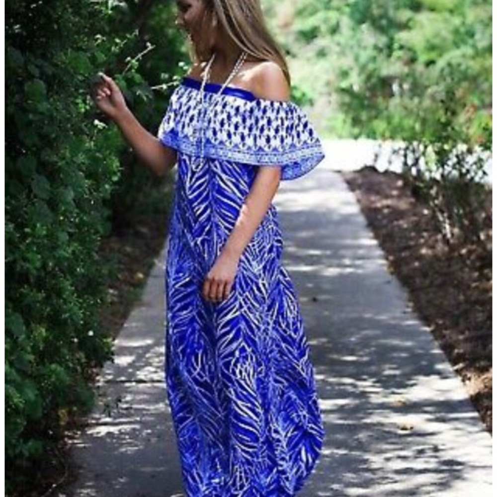 Lily Pulitzer Alicia Maxi Dress NWT